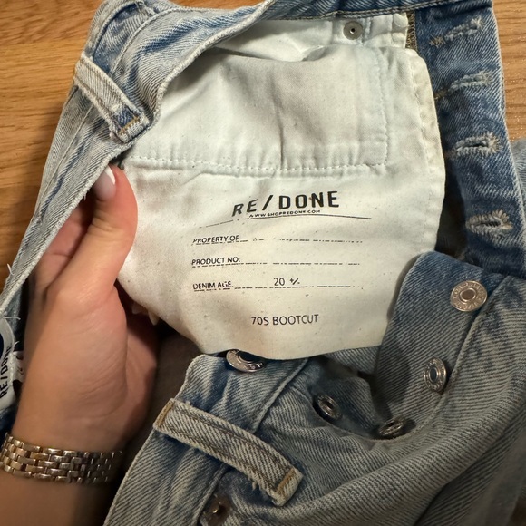 Re/done 70s bootcut jeans - Picture 4 of 4